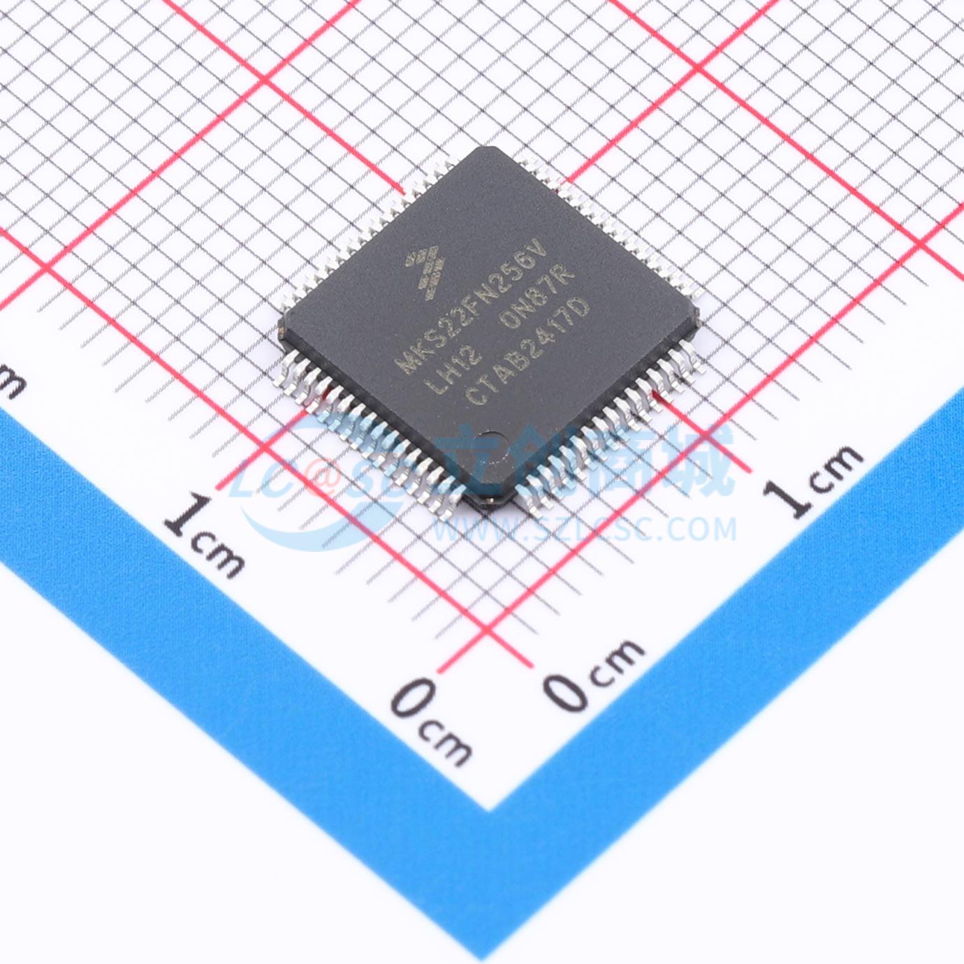 点击查看大图 MKS22FN256VLH12实物图