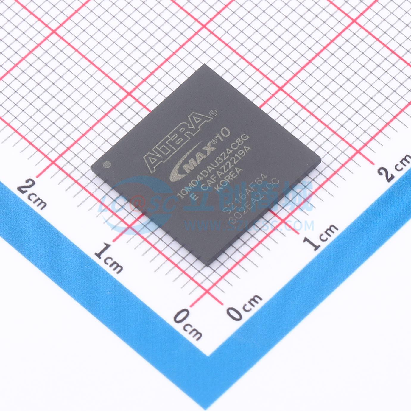 点击查看大图 10M04DAU324C8G实物图