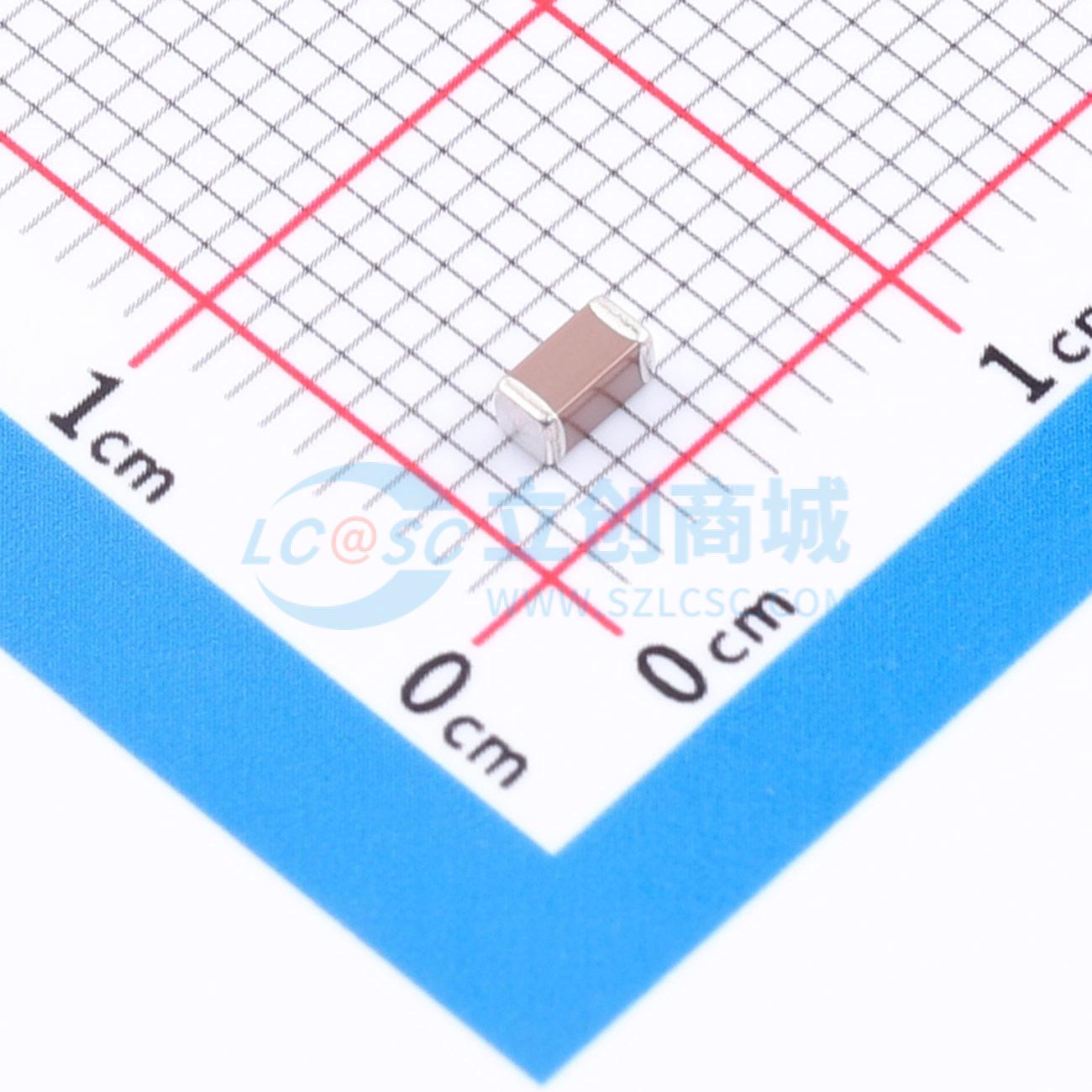 点击查看大图 CGA5L1X7R1V106MT000S实物图
