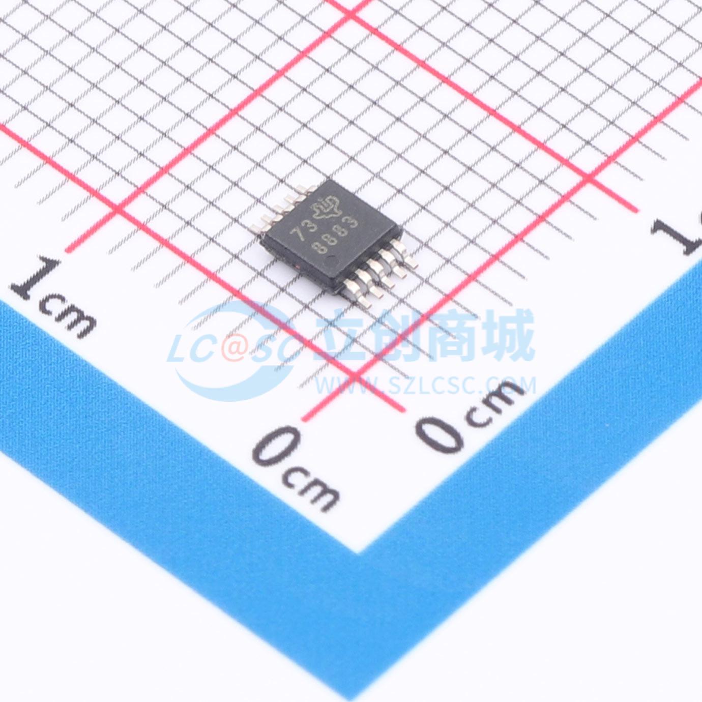 点击查看大图 ADS8883IDGSR实物图