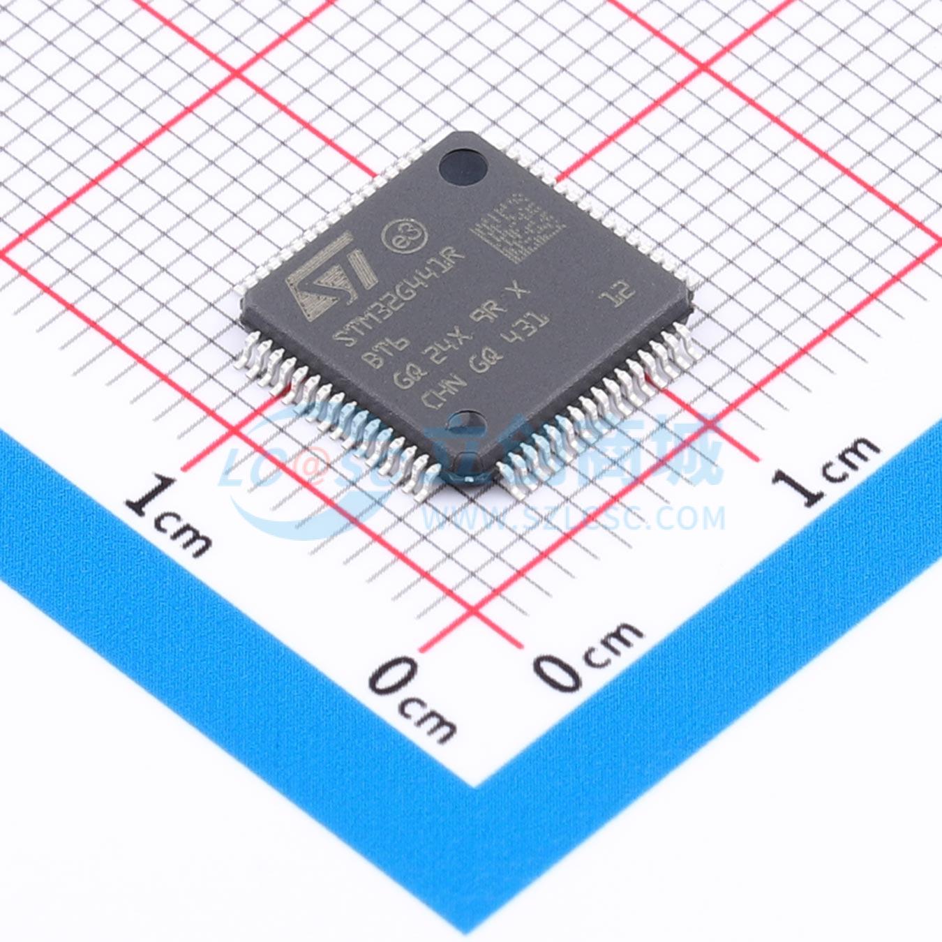 点击查看大图 STM32G441RBT6实物图