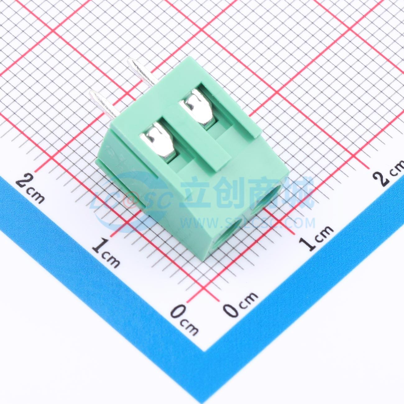 点击查看大图 WJ500V-5.08-2P实物图
