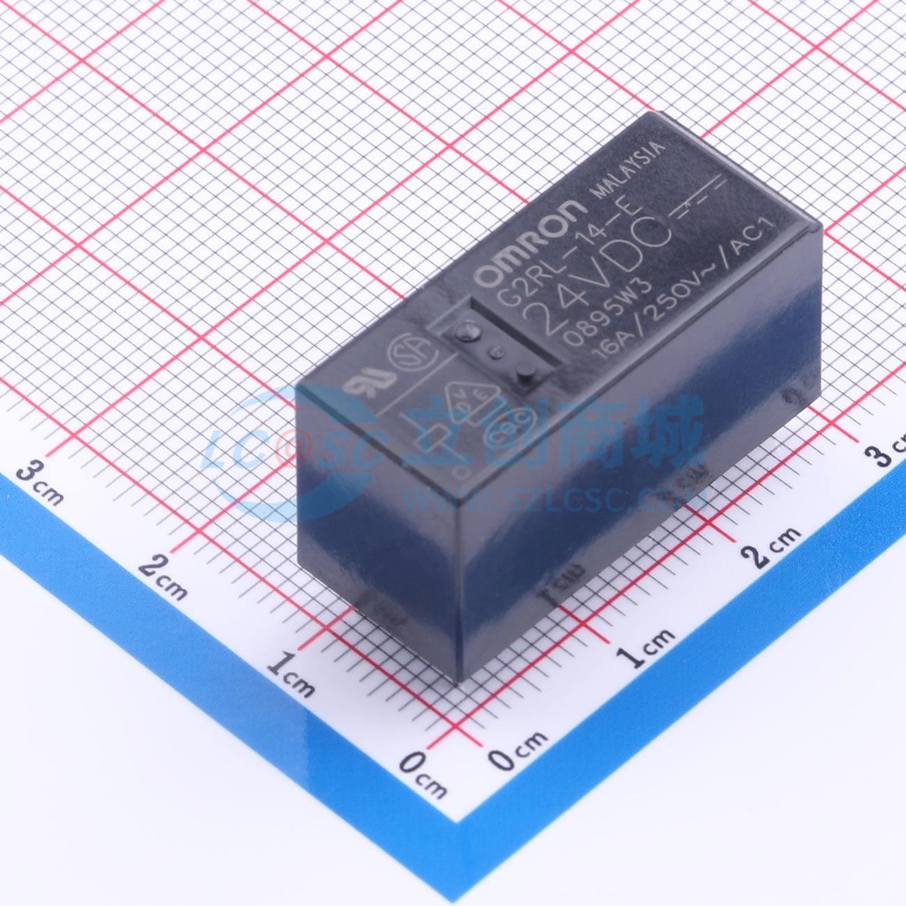 点击查看大图 G2RL-14-E DC24实物图