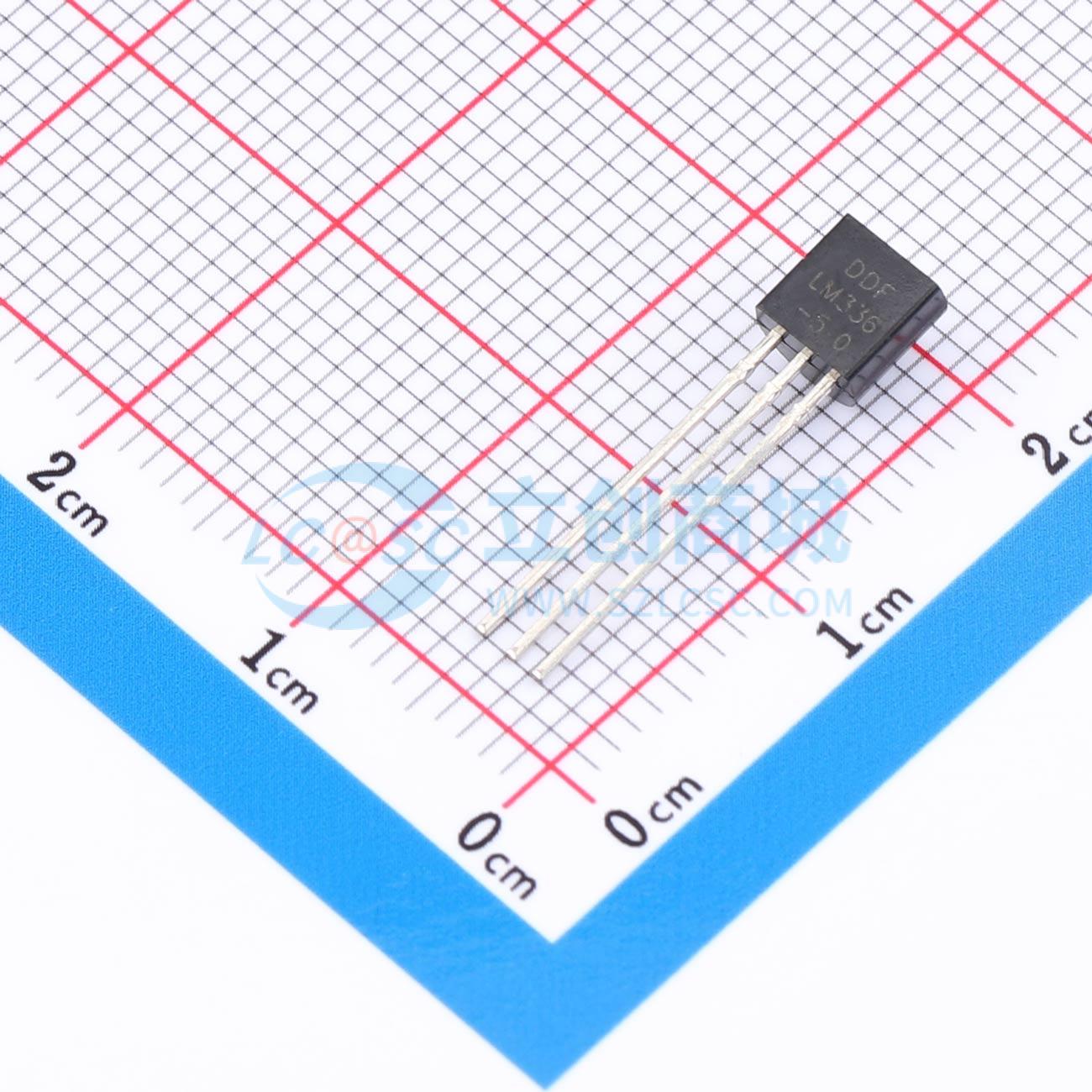 点击查看大图 LM336Z-5.0-TO-92实物图