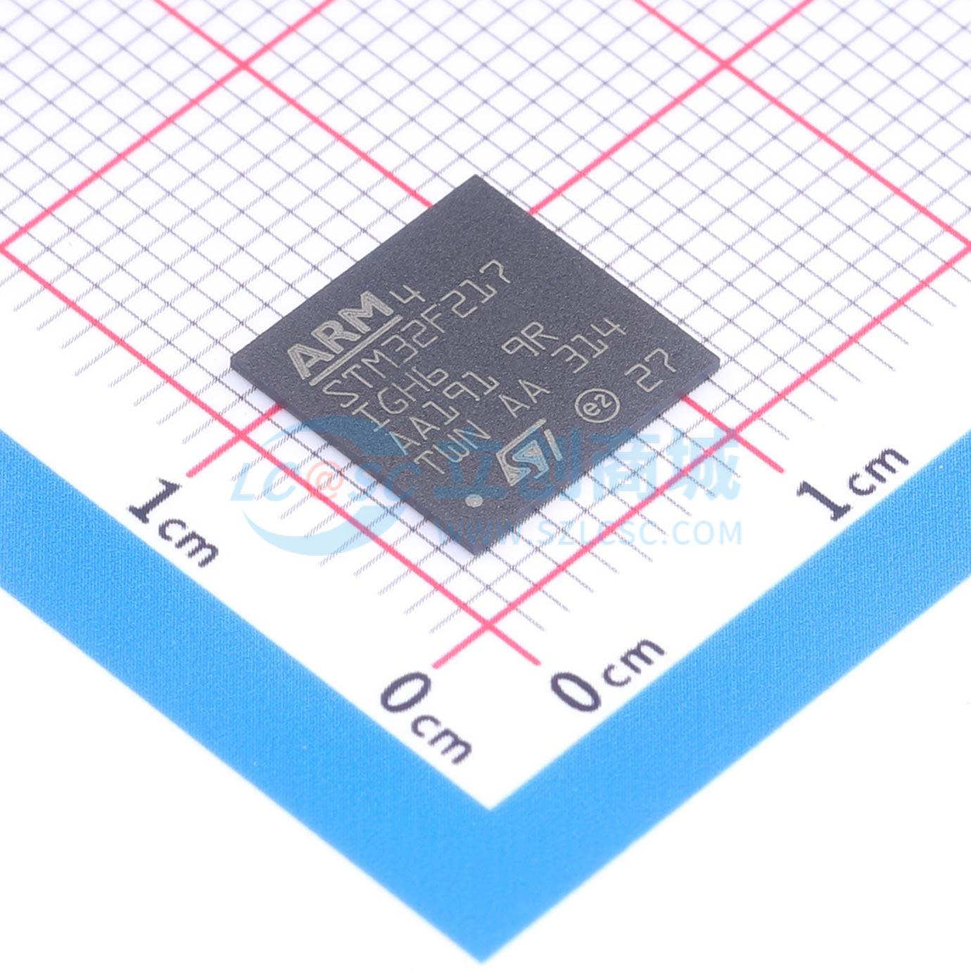 点击查看大图 STM32F217IGH6实物图