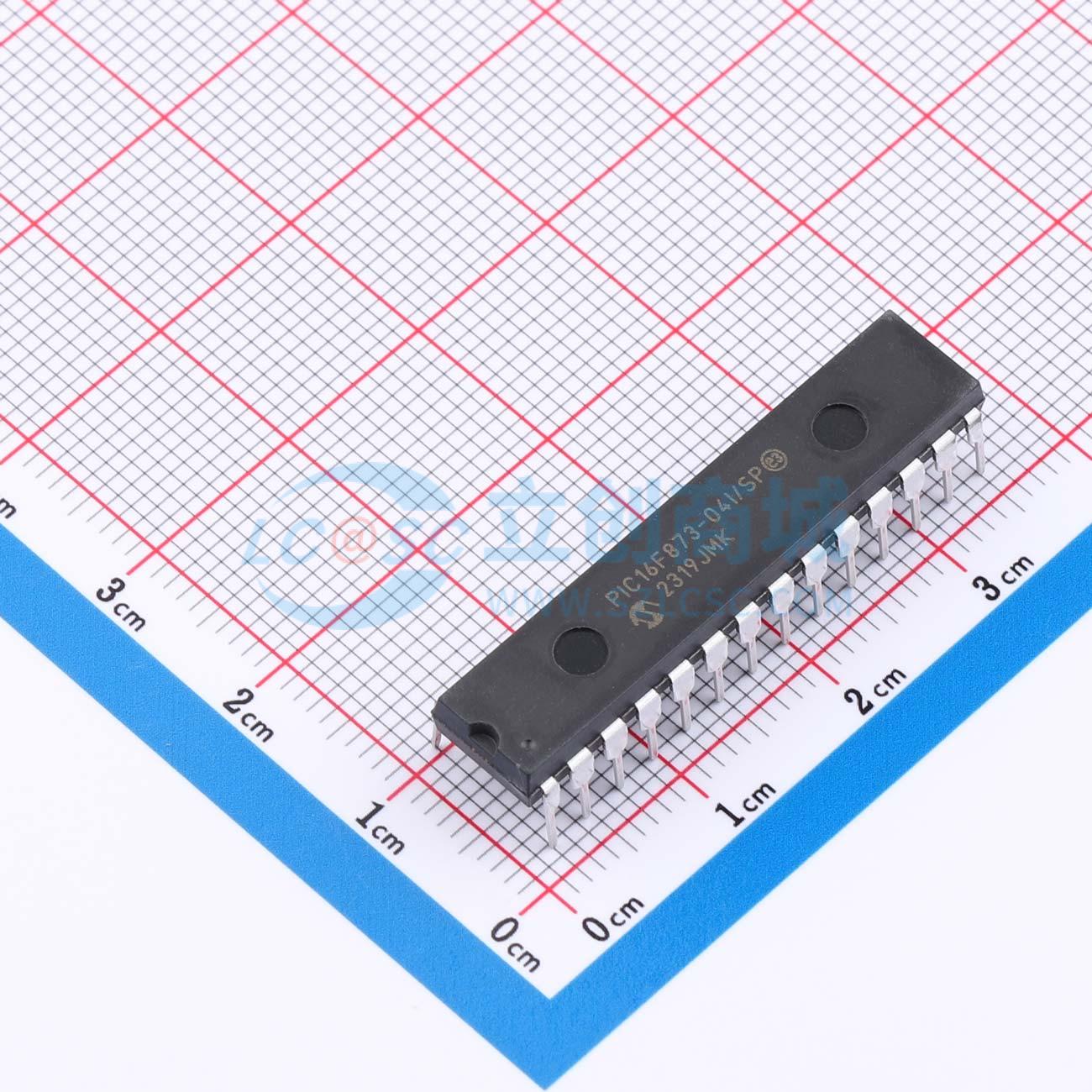 点击查看大图 PIC16F873-04I/SP实物图