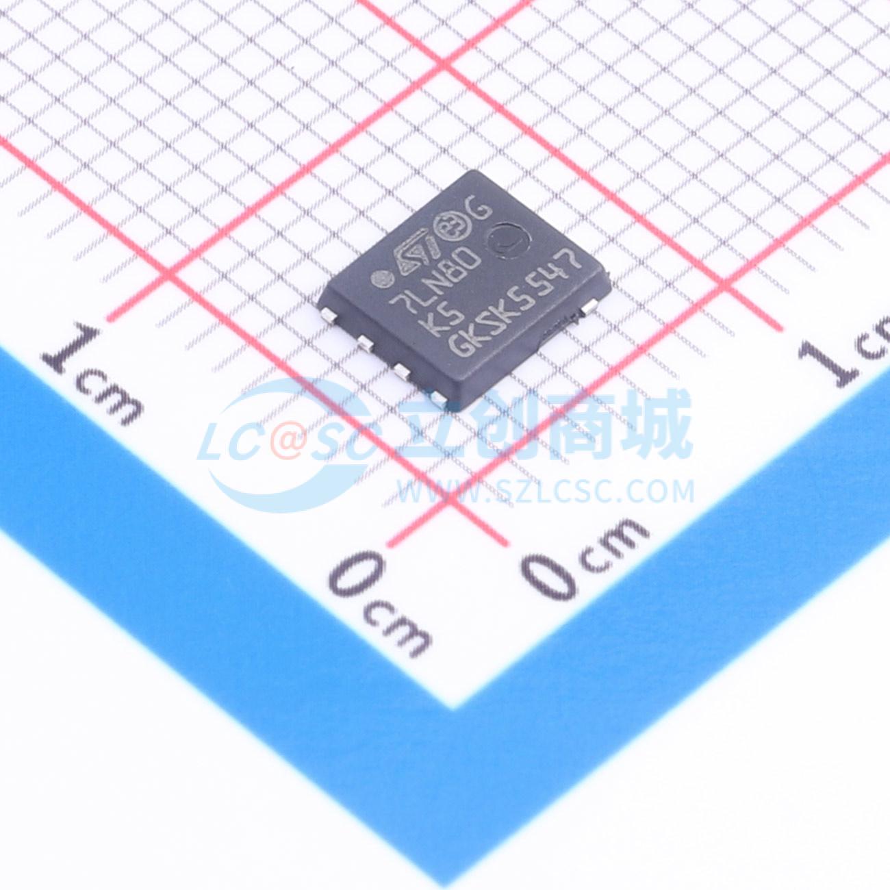 点击查看大图 STL7LN80K5实物图