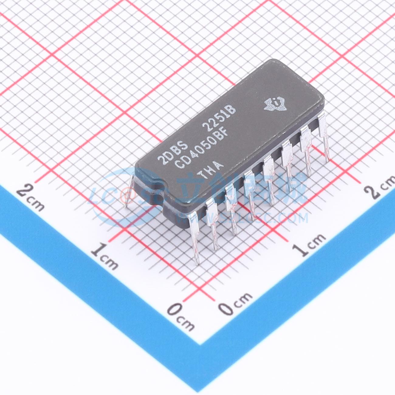 点击查看大图 CD4050BF实物图