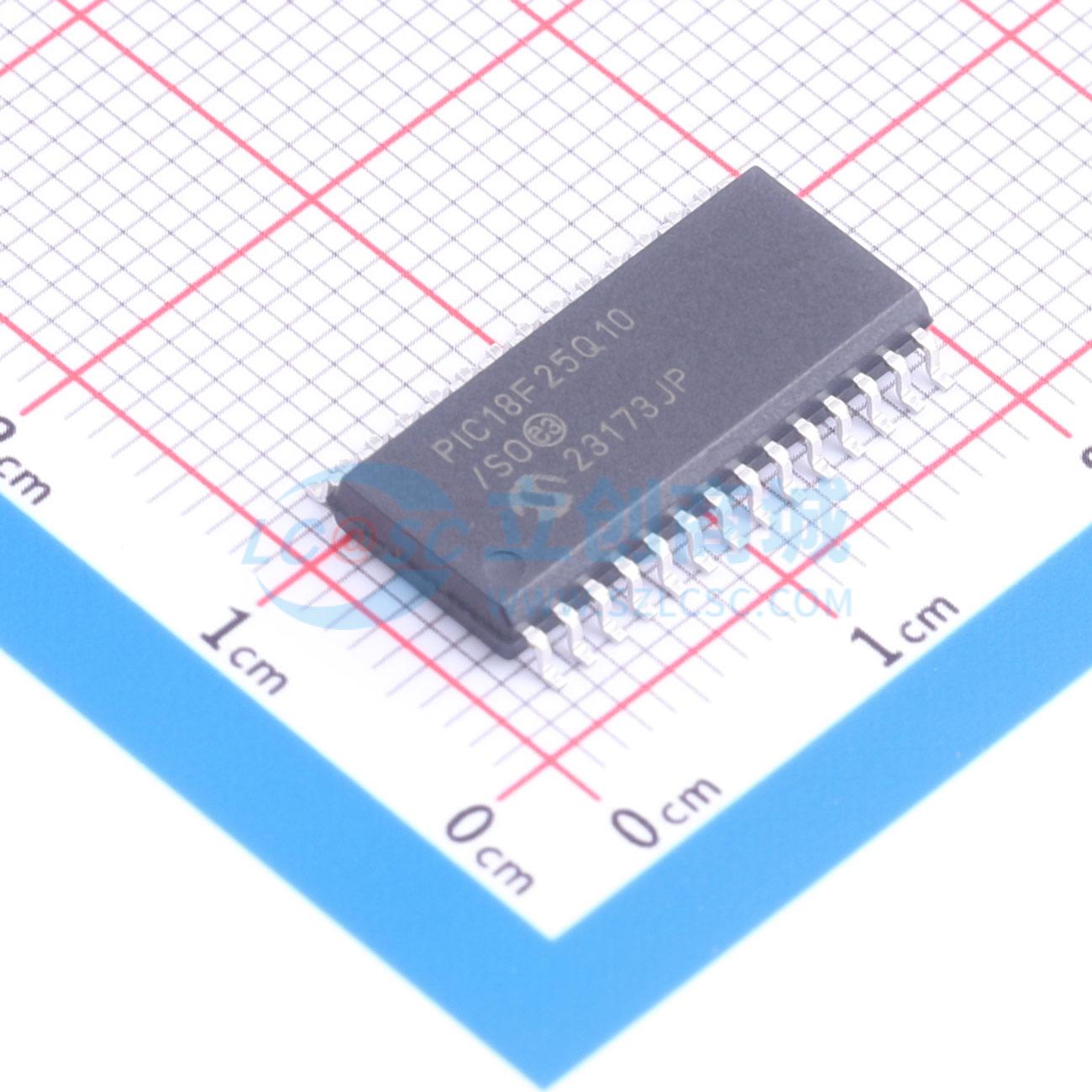 点击查看大图 PIC18F25Q10-E/SO实物图