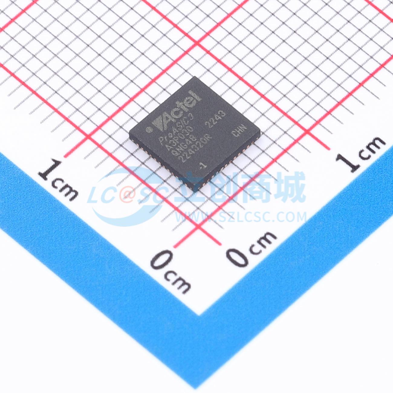 点击查看大图 A3P030-1QNG48实物图