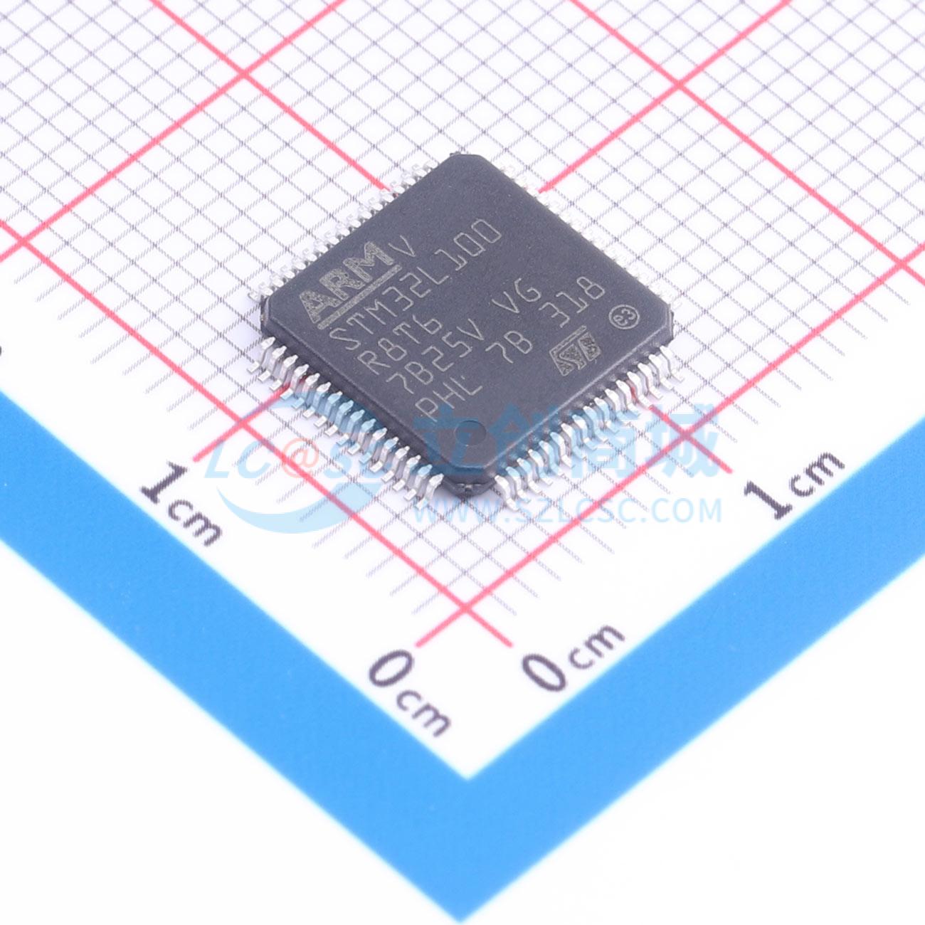 点击查看大图 STM32L100R8T6实物图