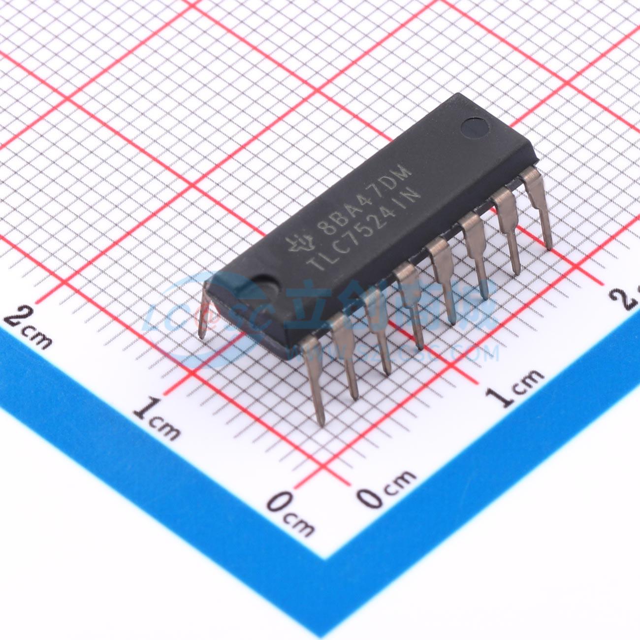 点击查看大图 TLC7524IN实物图