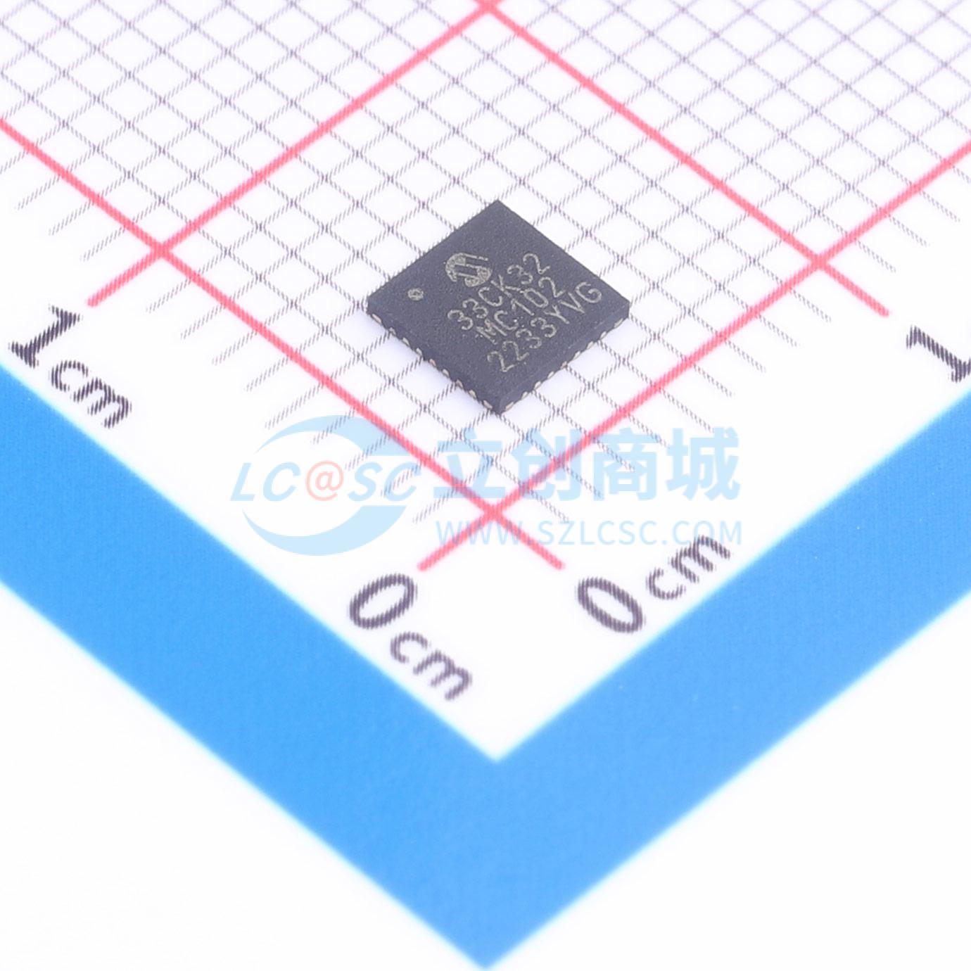 点击查看大图 DSPIC33CK32MC102-E/M6实物图