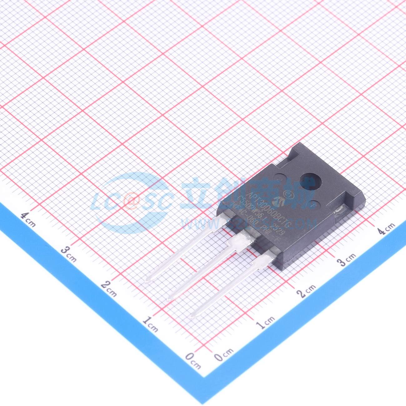 点击查看大图 APT30D60BCTG实物图