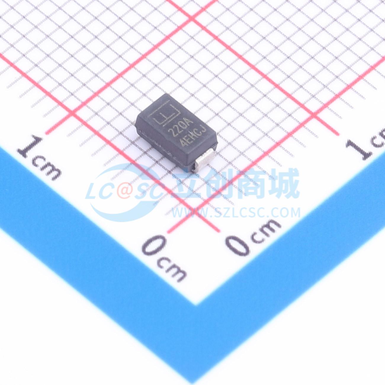 点击查看大图 P4SMA220A实物图