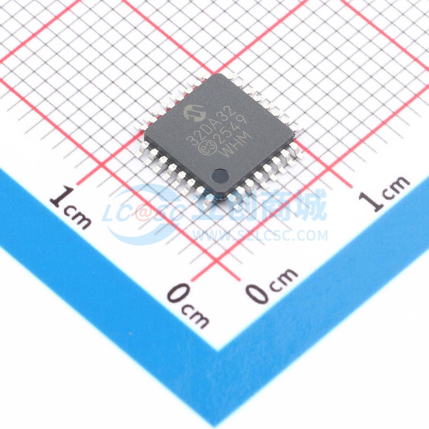 点击查看大图 AVR32DA32T-I/PT实物图