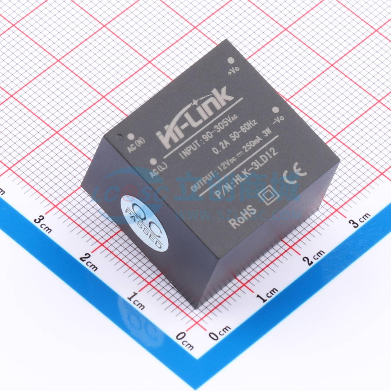 点击查看大图 HLK-3LD12实物图