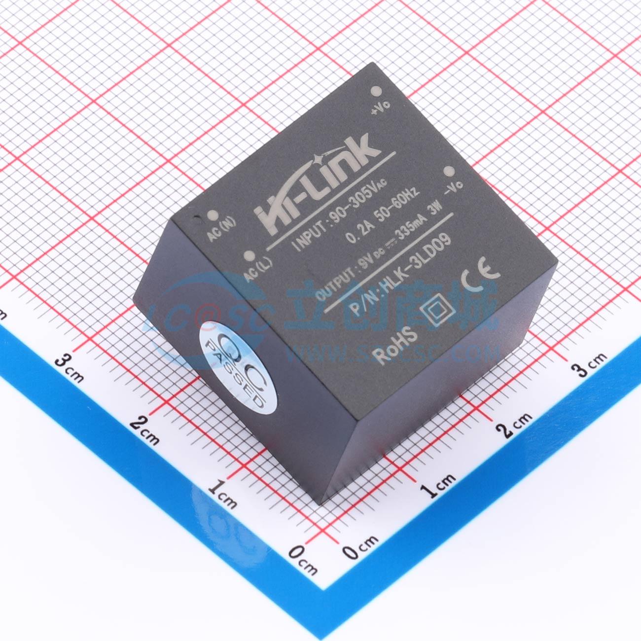 点击查看大图 HLK-3LD09实物图