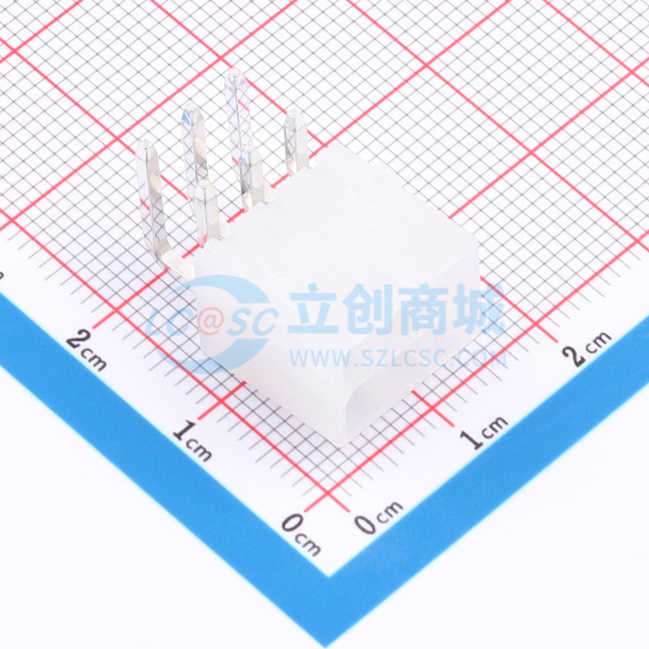 点击查看大图 5557-2X3PWRF(HDGC4201WR-F-2X3P)实物图