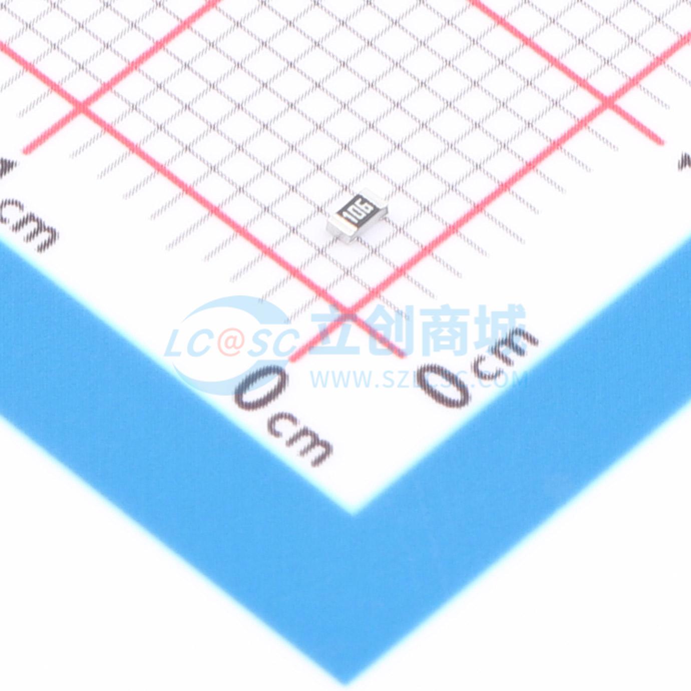 点击查看大图 FRQ0603J106 TS实物图