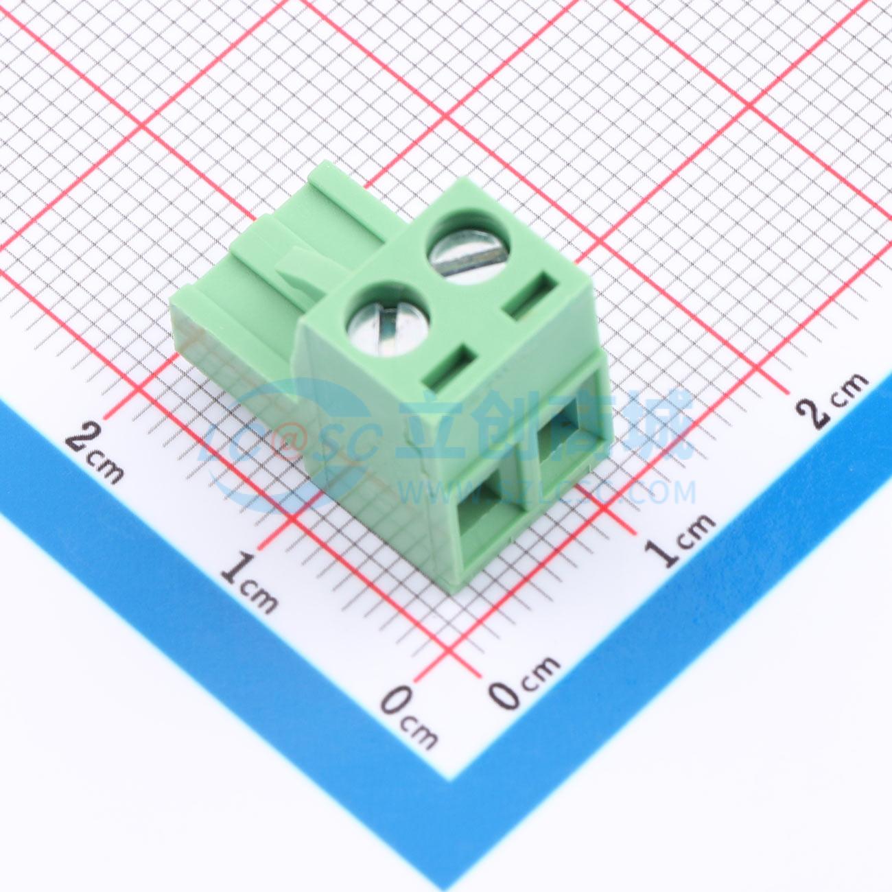 点击查看大图 HX-HC100-5.08-2P实物图