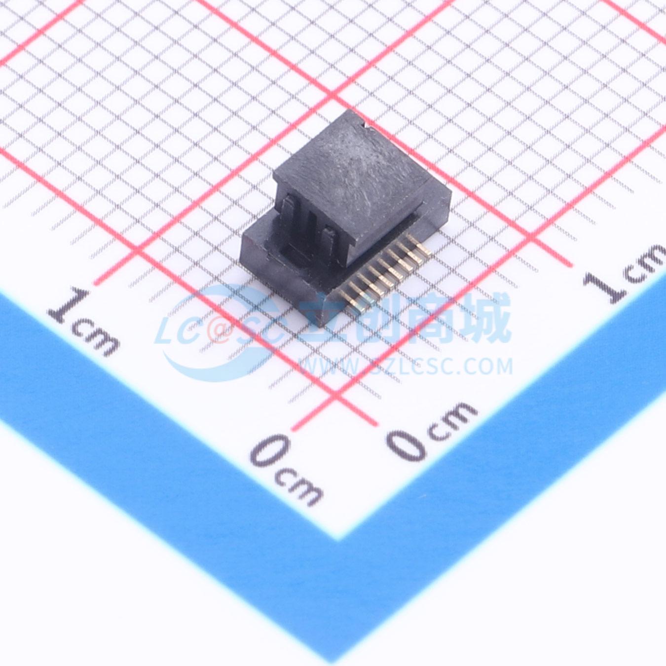 点击查看大图 HC-BTB-0.5-2x8P-GH20-W实物图