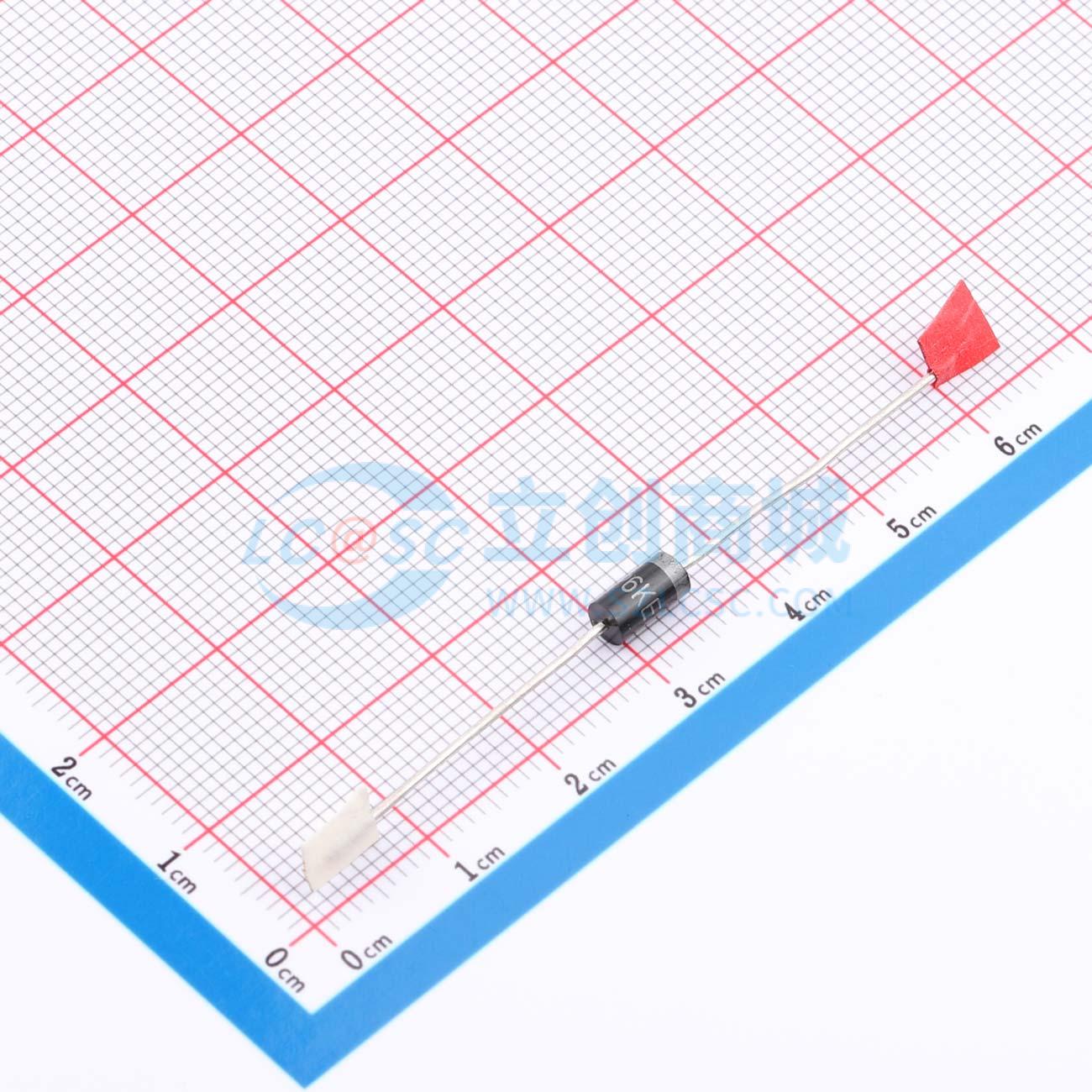 点击查看大图 P6KE180A实物图