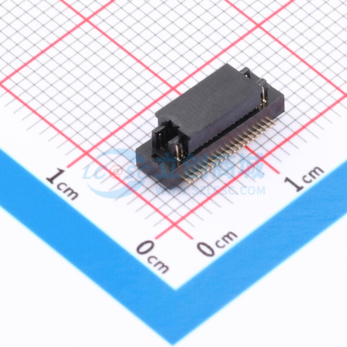 点击查看大图 HC-BTB-0.5-2x20P-GH20-W实物图