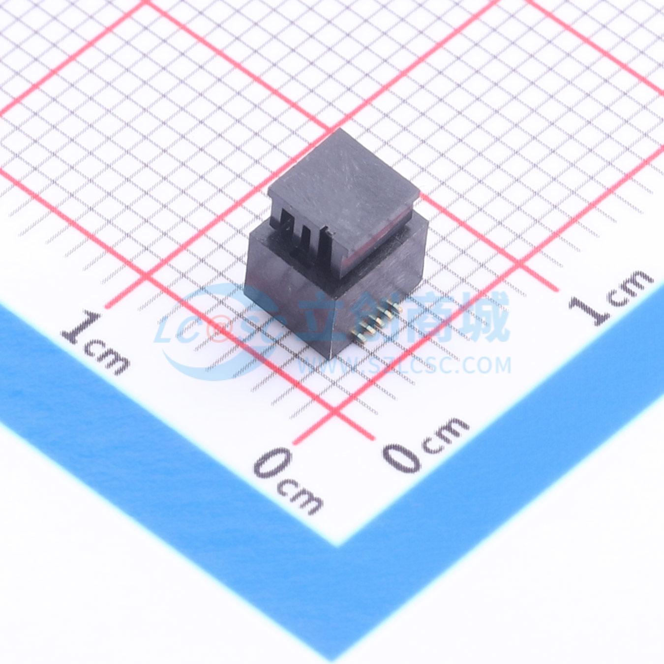 点击查看大图 HC-BTB-0.5-2x5P-GH40-W实物图