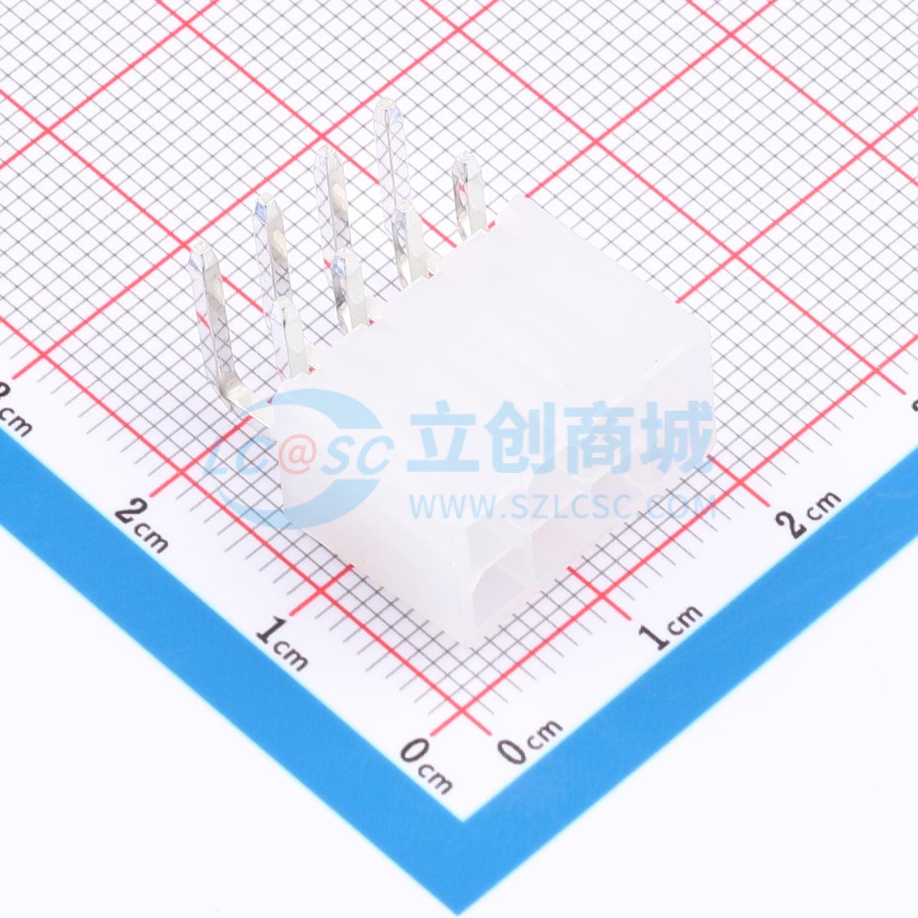 点击查看大图 5557-2X4PWR(HDGC4201WR-2X4P)实物图