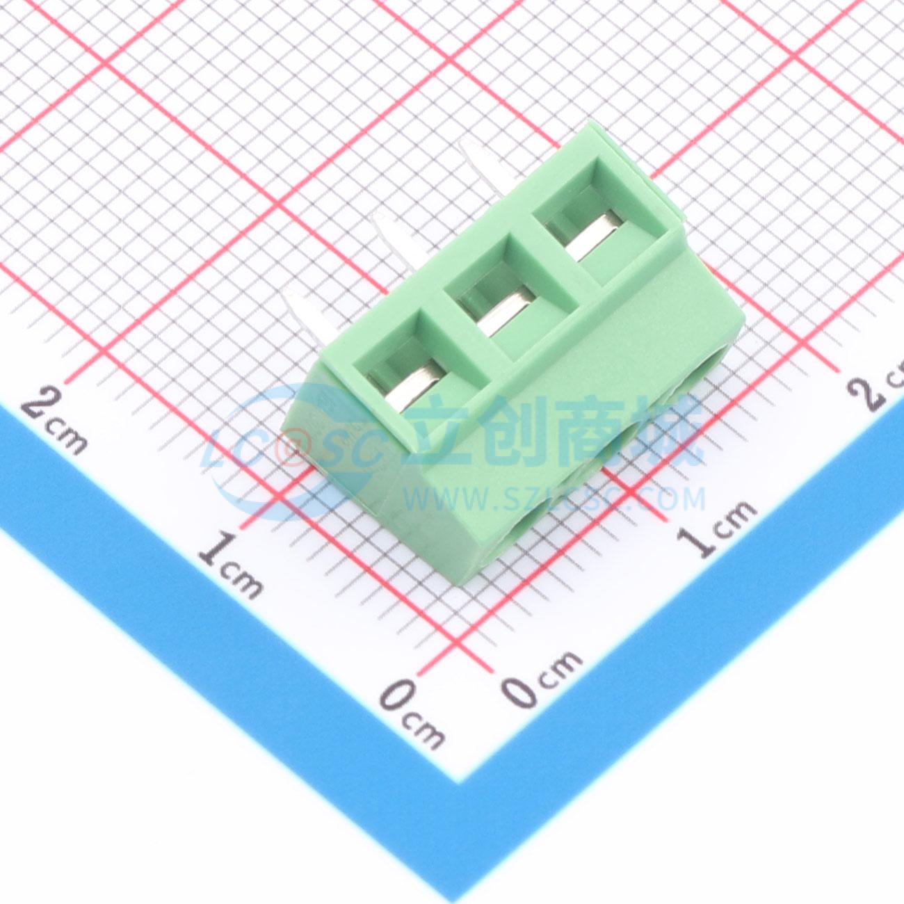 点击查看大图 HX-HB612-5.08-3P实物图
