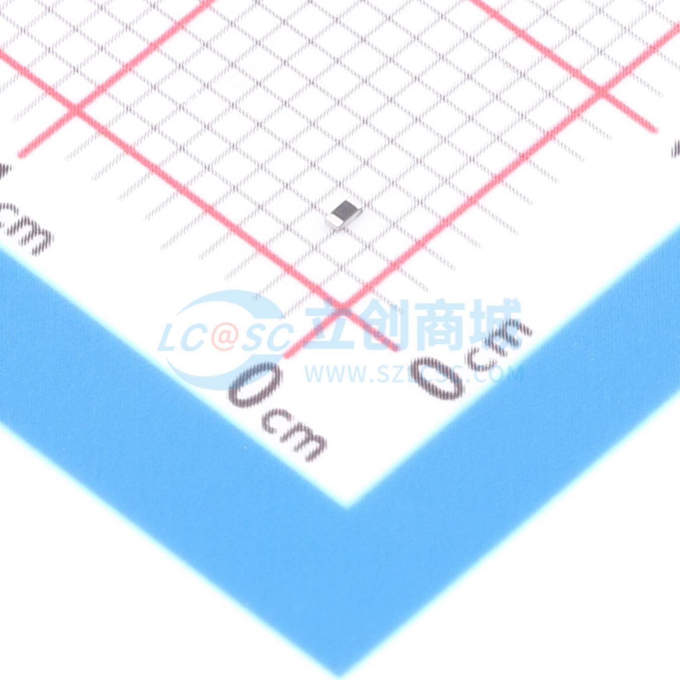点击查看大图 GR0402F390KTAG00实物图