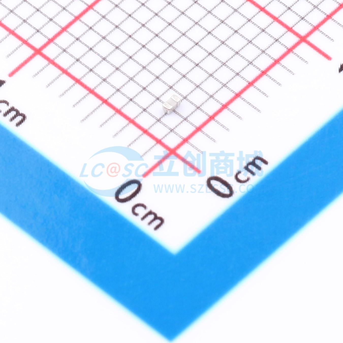 点击查看大图 C0402C100K5RACTU实物图