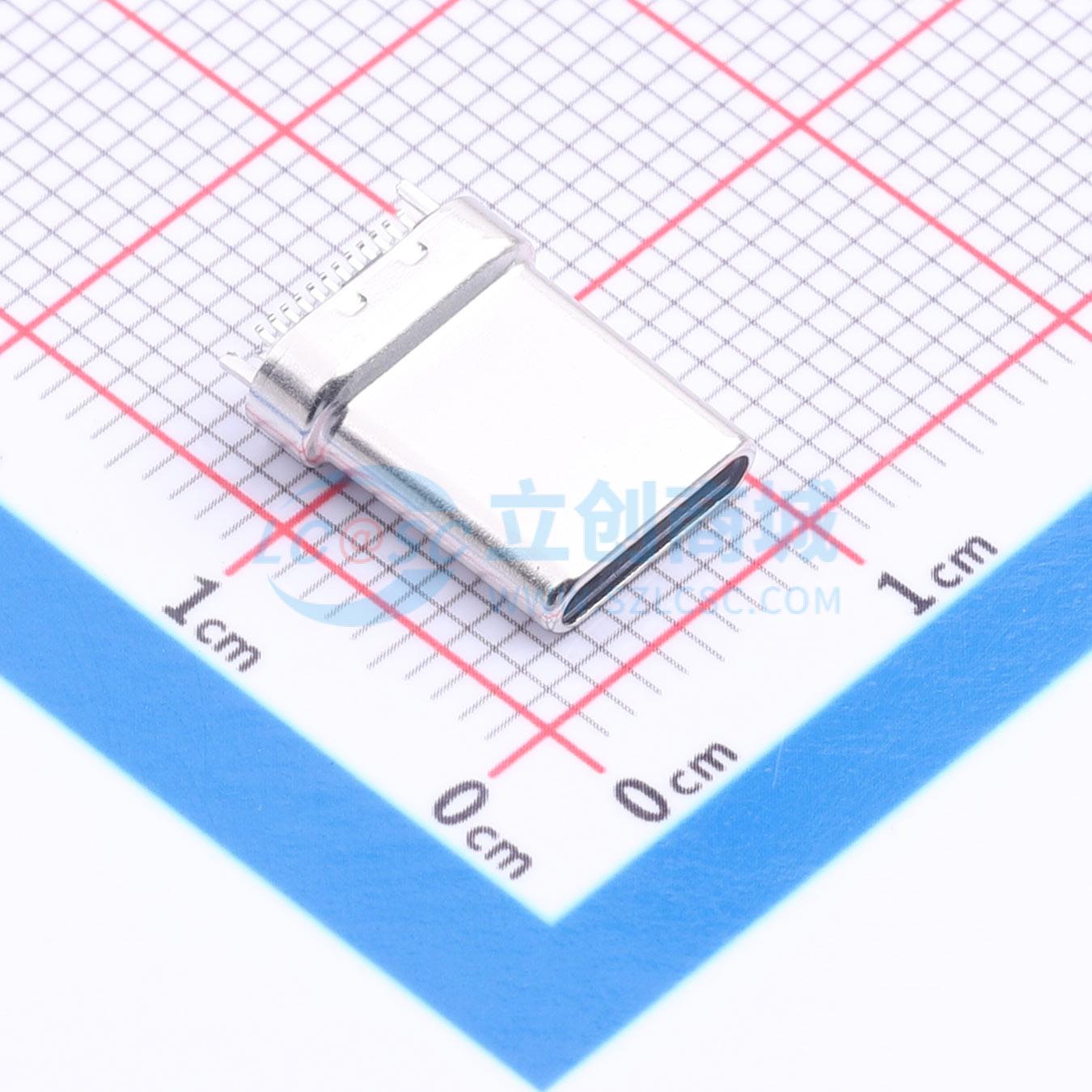 点击查看大图 TYPE-C-24P-GON-JB实物图