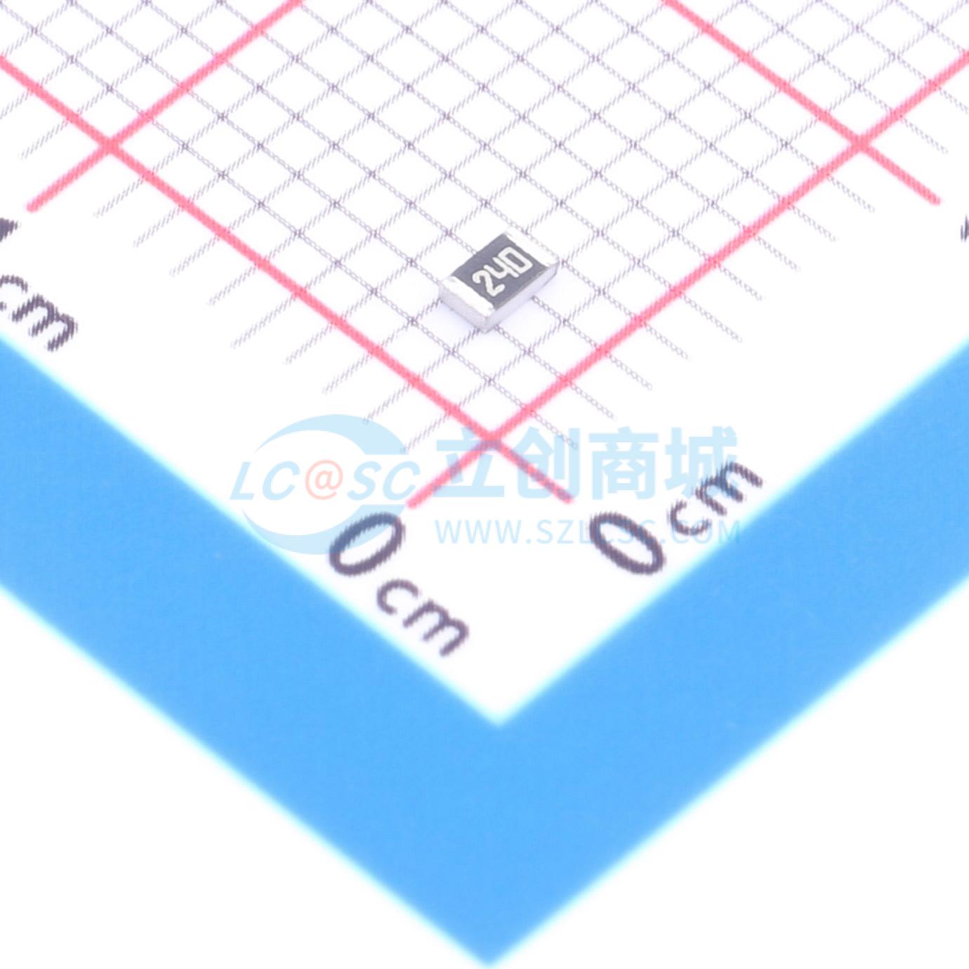 点击查看大图 1RC0805J0240实物图