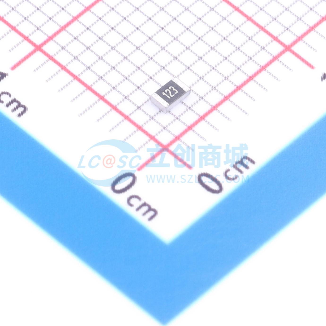 点击查看大图 1RC0805J0123实物图