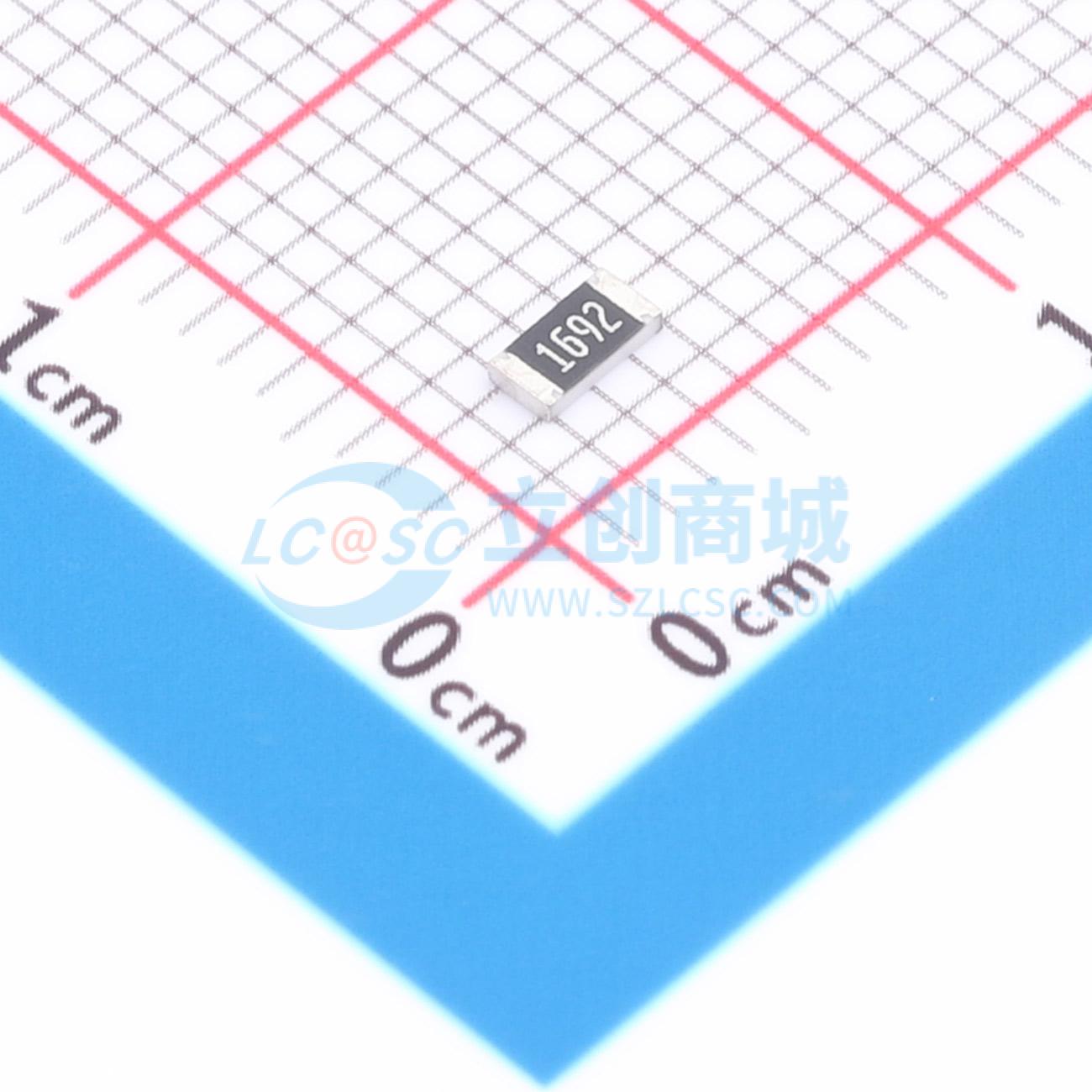 点击查看大图 1RC1206F1692实物图