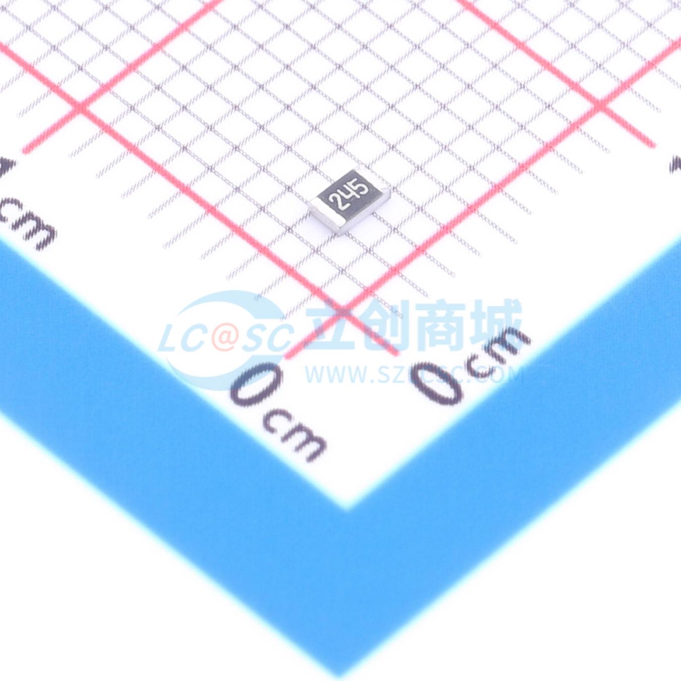 点击查看大图 1RC0805J0245实物图