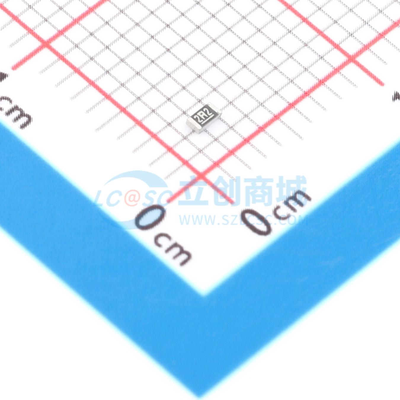 点击查看大图 1RC0603F2208实物图