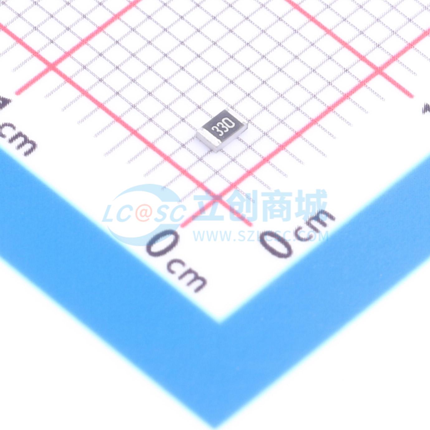 点击查看大图 1RC0805J0330实物图