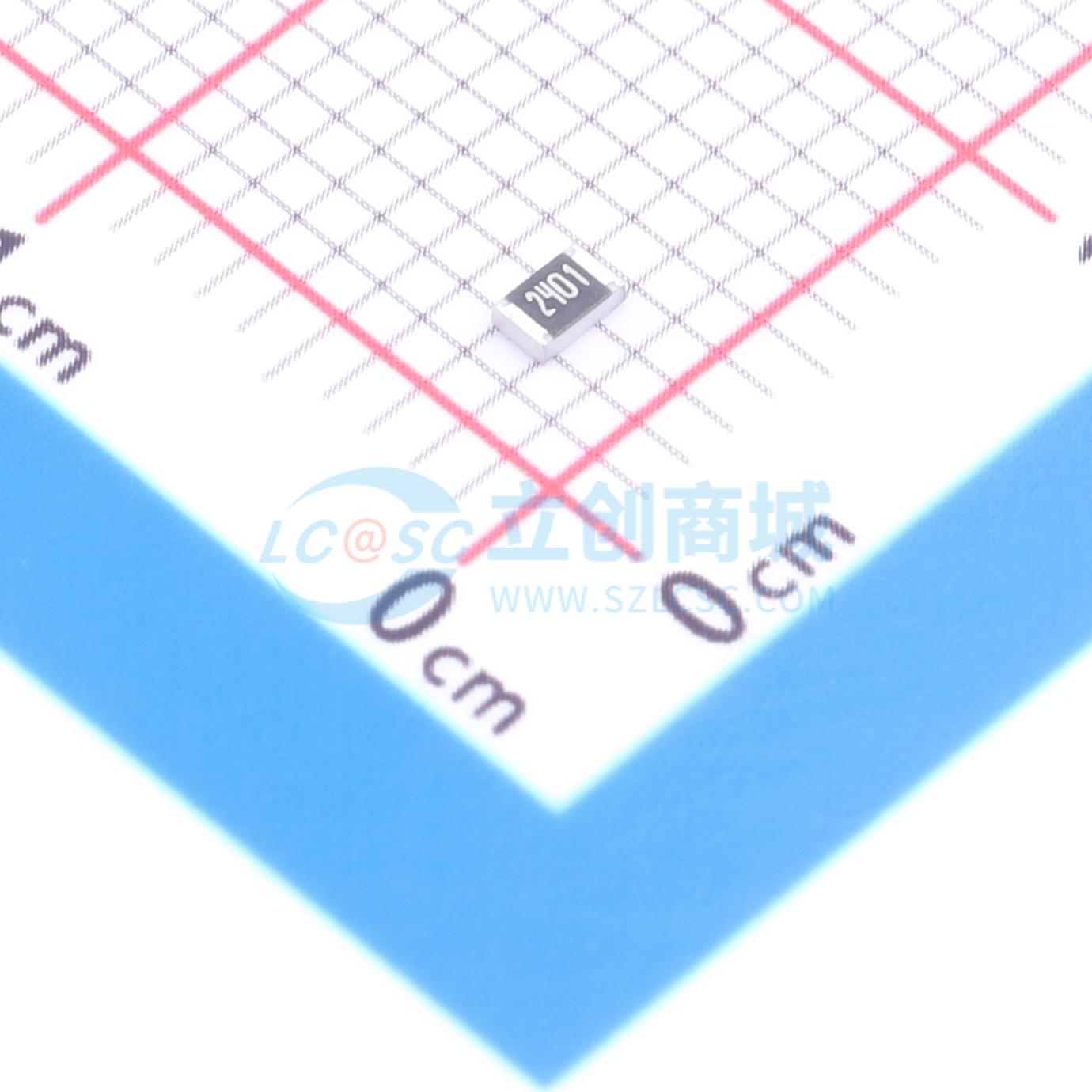点击查看大图 1RC0805F2401实物图