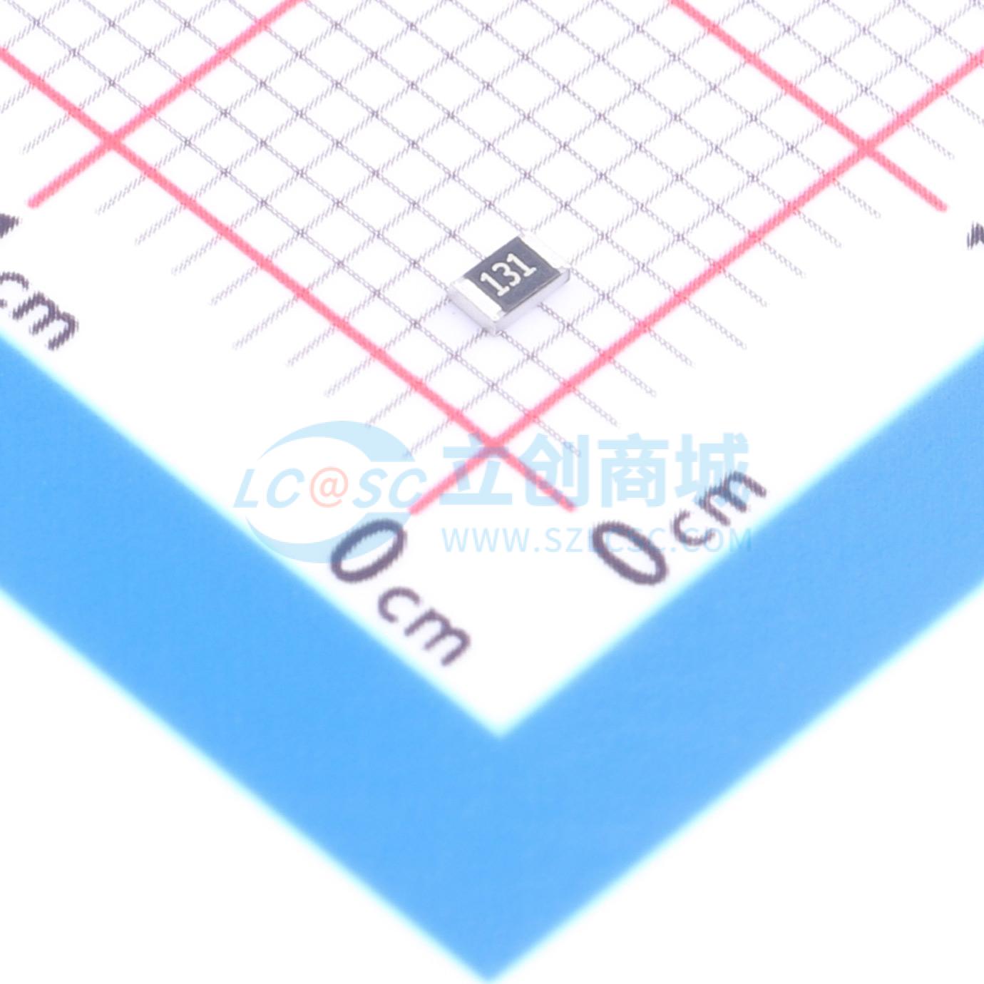 点击查看大图 1RC0805J0131实物图