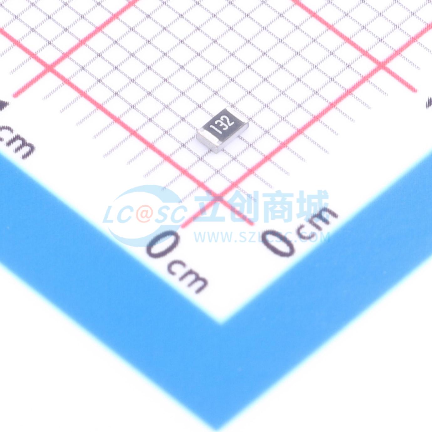 点击查看大图 1RC0805J0132实物图