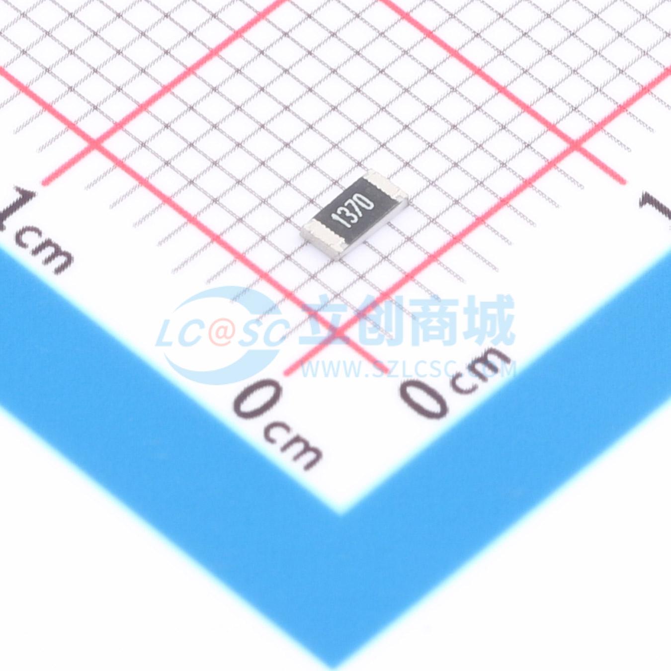 点击查看大图 1RC1206F1370实物图