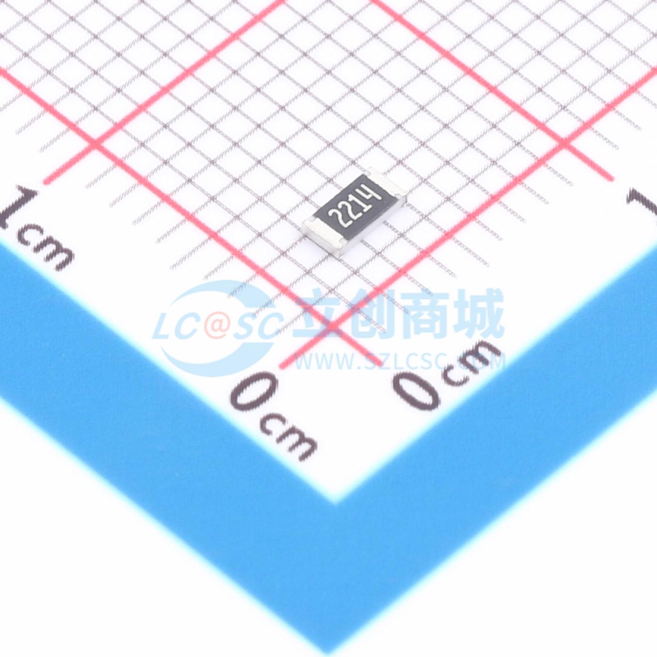 点击查看大图 1RC1206F2214实物图