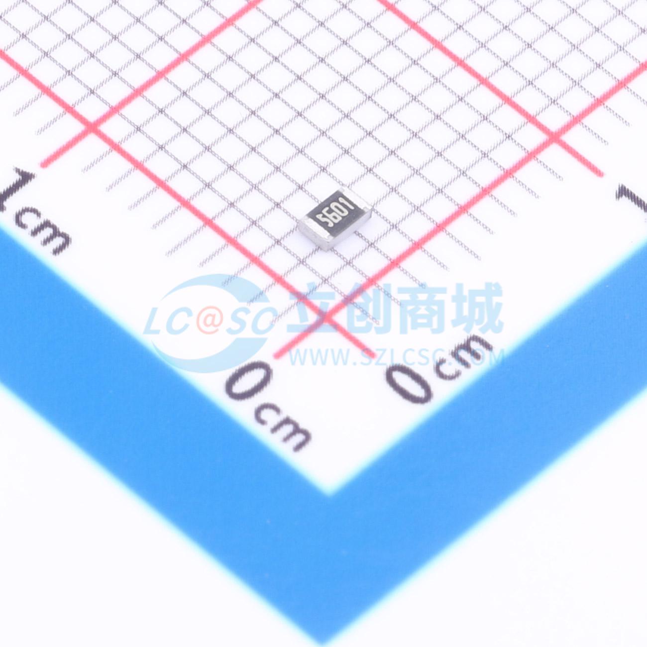 点击查看大图 1RC0805F5601实物图