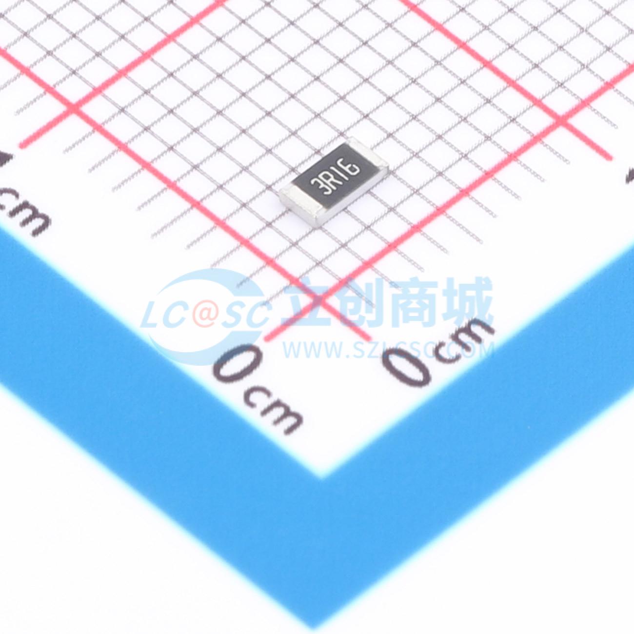 点击查看大图 1RC1206F3168实物图