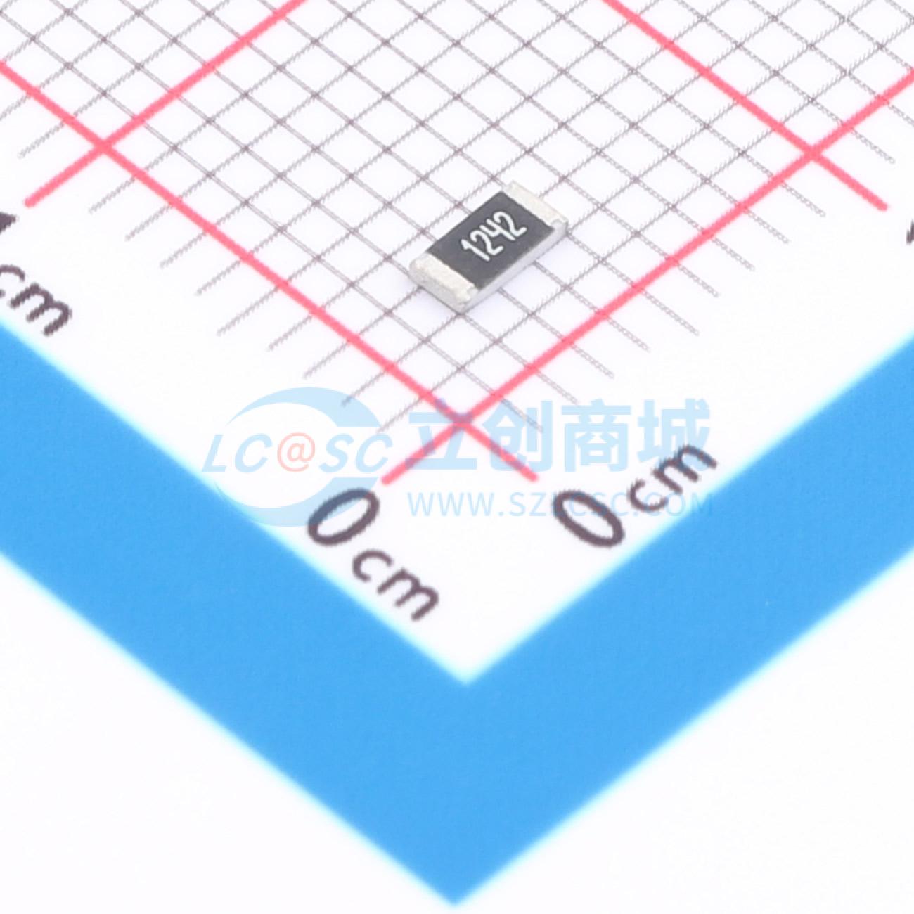 点击查看大图 1RC1206F1242实物图