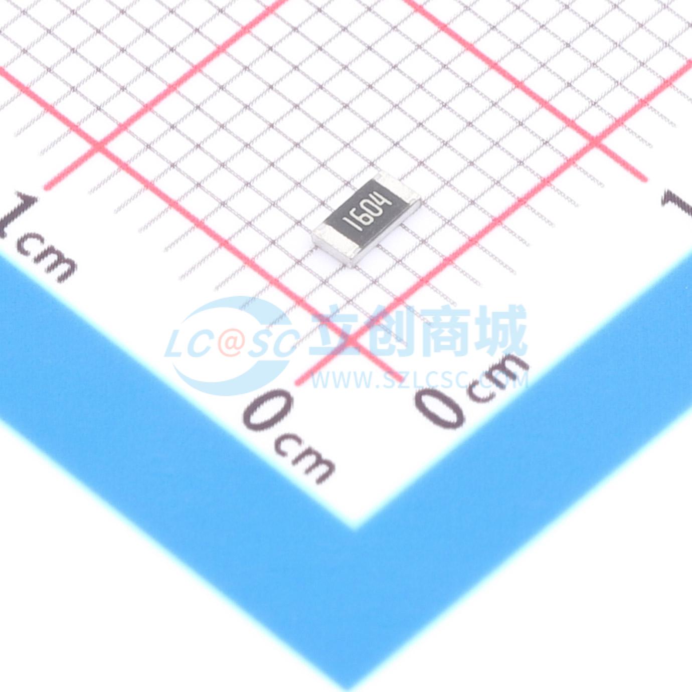 点击查看大图 1RC1206F1604实物图