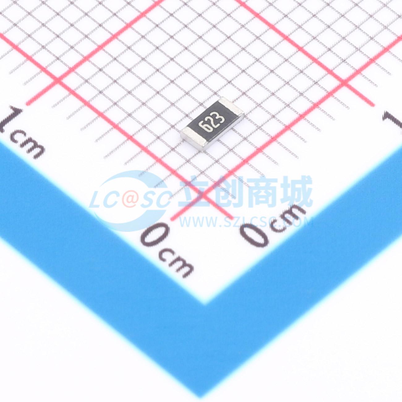 点击查看大图 1RC1206J0623实物图